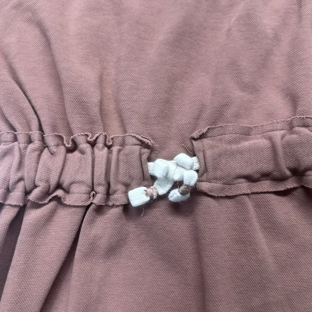 Zara Kids T-Shirt Dress Girls 11/12 Mauve Tout est Magique Long‎ Sleeve Knit